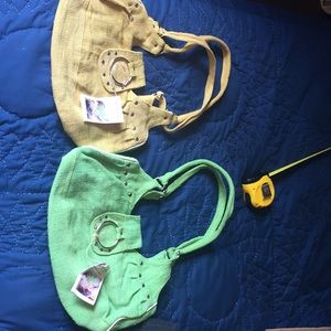 NWT Fair trade purses – hemp/sustainable